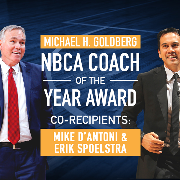 Mike D’Antoni and Erik Spoelstra Named CoRecipients of Inaugural