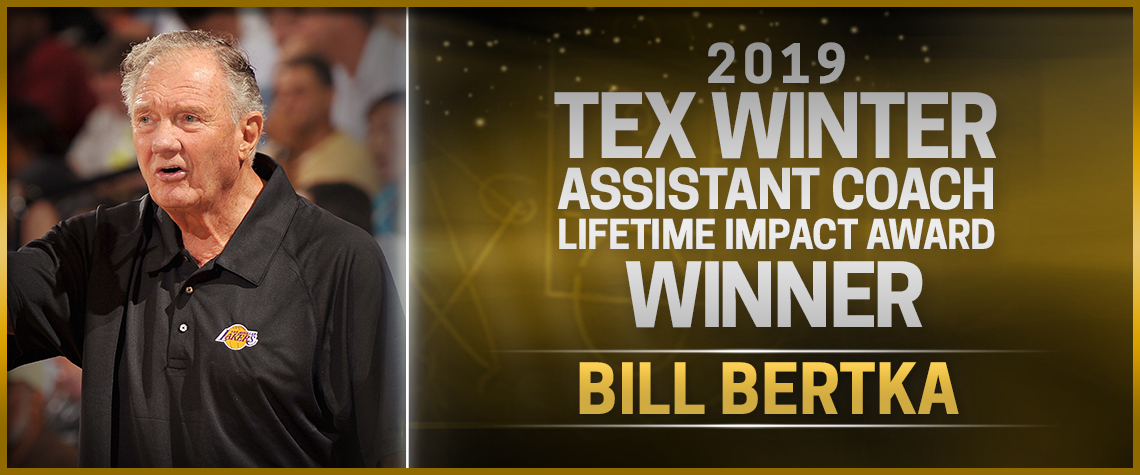 Bill Bertka Named 2019 Tex Winter Assistant Coach Lifetime Impact Award  winner | The Official Website of The NBA Coaches Association