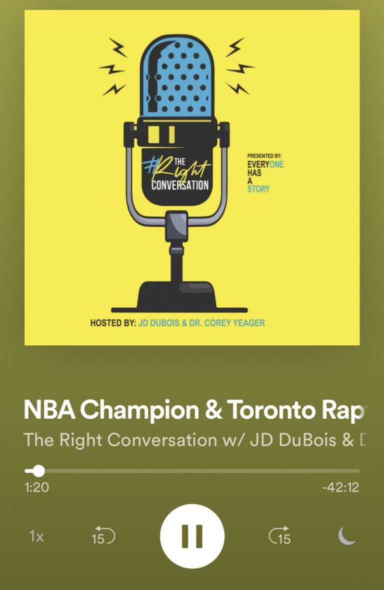Detroit Pistons Assistant Coach JD DuBois and his Podcast “The Right