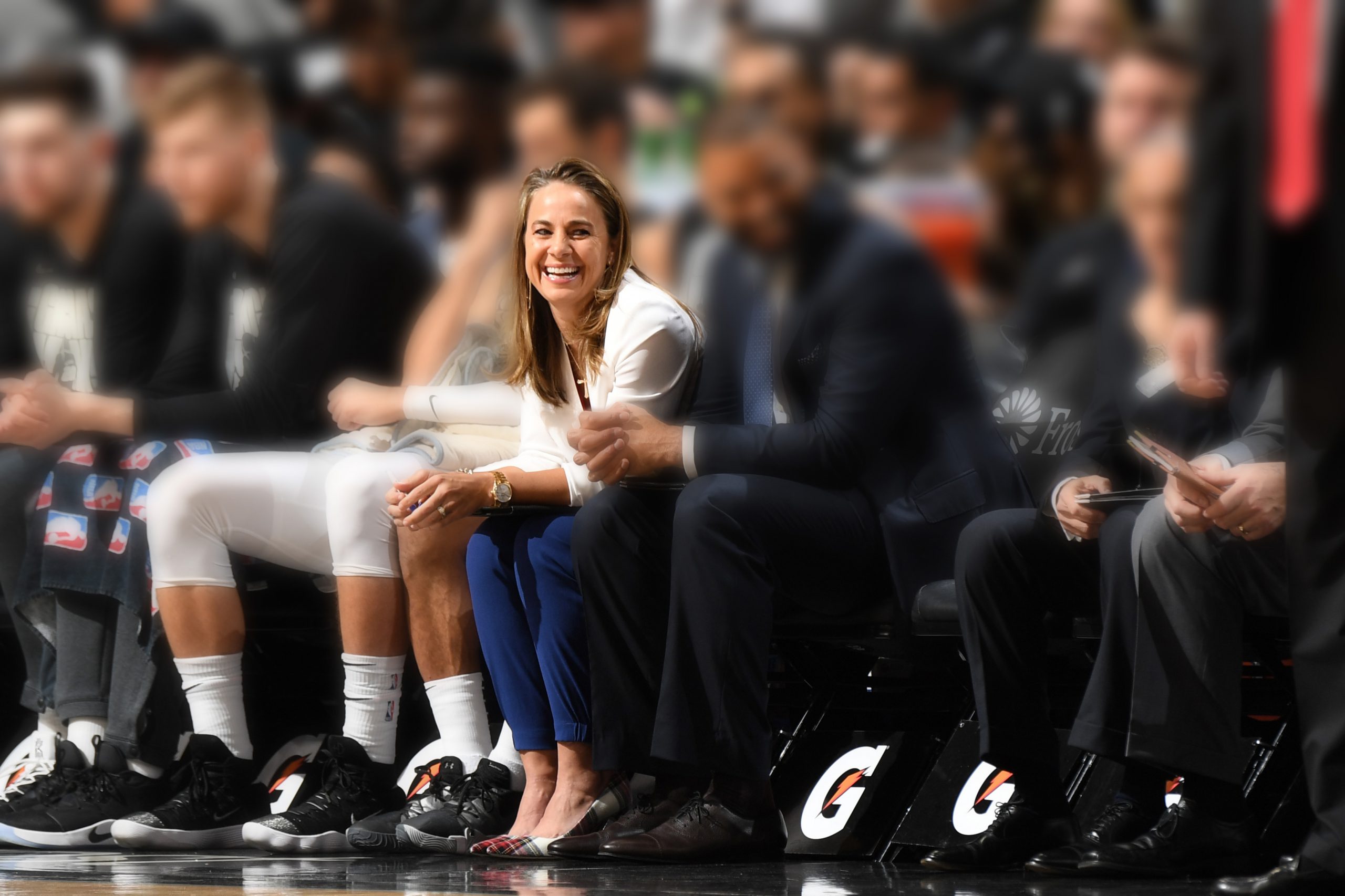 Coach Becky Hammon Inspires Bronx High School Students | The Official  Website of The NBA Coaches Association