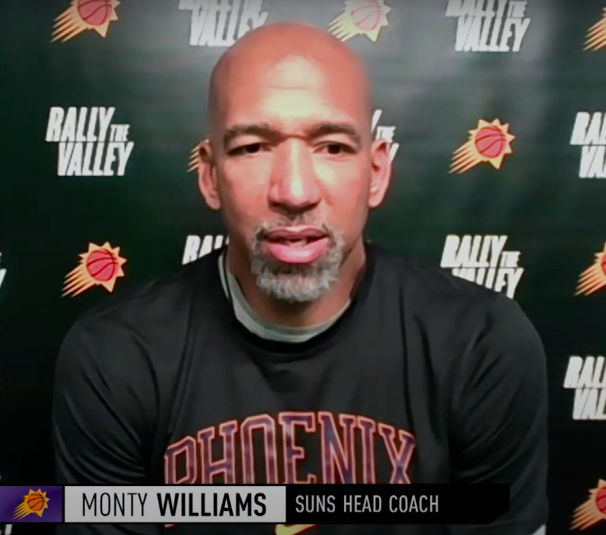 Phoenix Suns Head Coach Monty Williams Speaks to Winning the Michael H. Goldberg NBCA Coach of