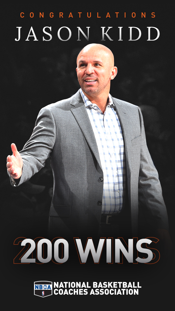 Jason Kidd Reaches 200 Career Coaching Wins The Official site of