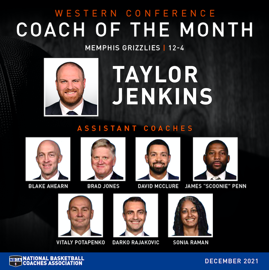 Meet Taylor Jenkins' Grizzlies staff: What each assistant brings