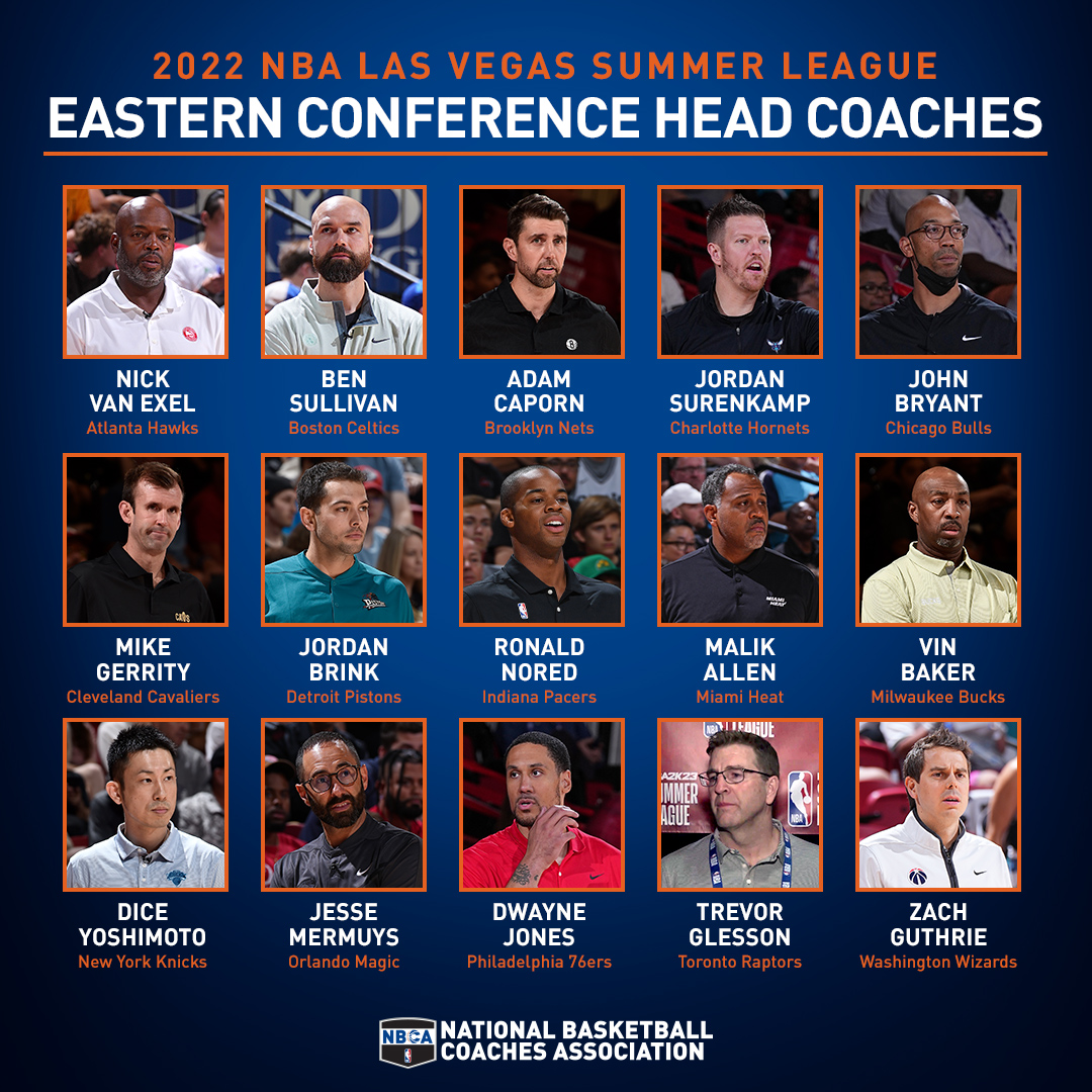 Congratulations to All 30 NBA 2K23 Las Vegas Summer League Head Coaches