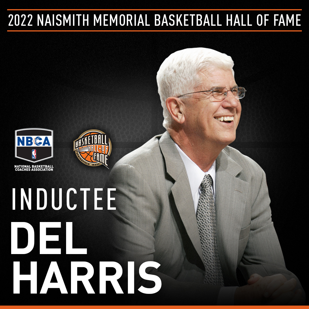 Del Harris Inducted into the Naismith Memorial Basketball Hall of Fame