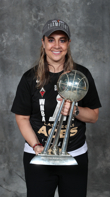 Las Vegas Head Coach Becky Hammon Wins Her First Wnba Championship