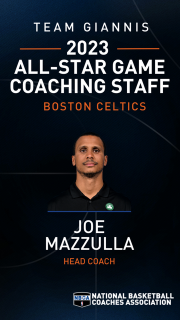 Joe Mazzulla And Boston Celtics Coaching Staff To Coach ‘Team Giannis ...