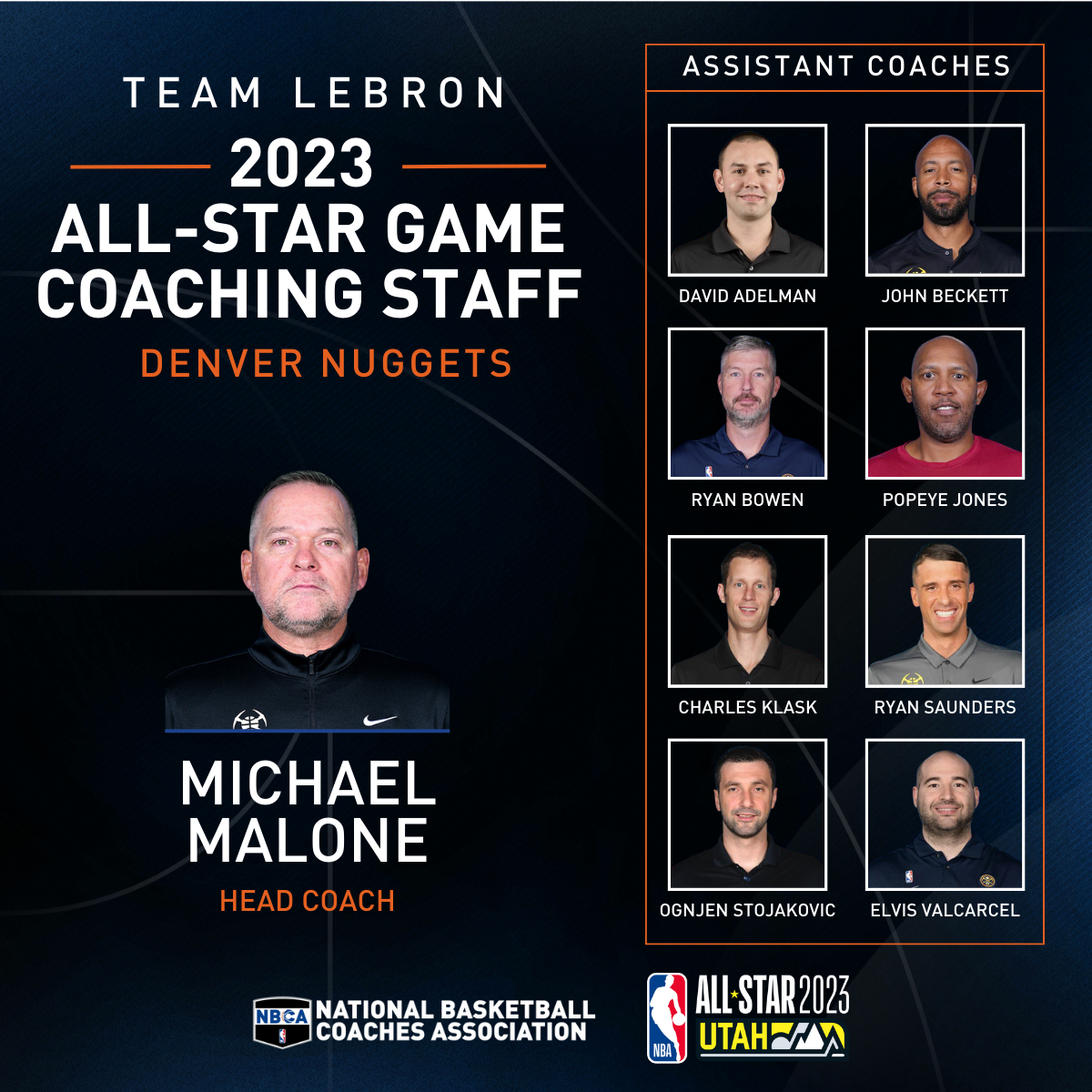 Congratulations to the Entire Denver Nuggets Staff on Winning the 2023 NBA  Finals