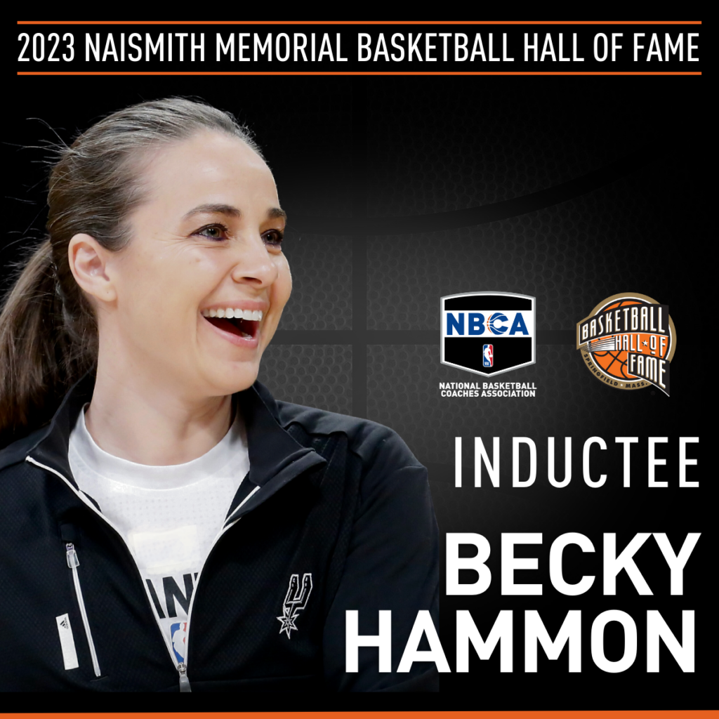 Becky Hammon Named to Naismith Memorial Basketball Hall of Fame Class