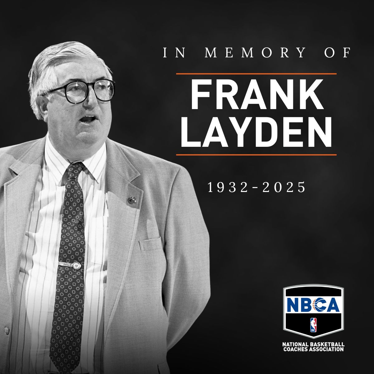 In Memory of Coach Frank Layden